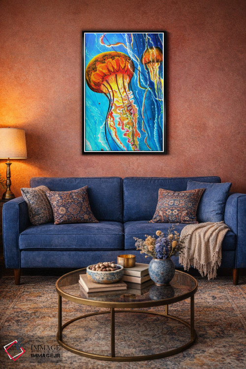 تابلو دکوراتیو "ژله ها" اثر مارتین نسیم - D5B