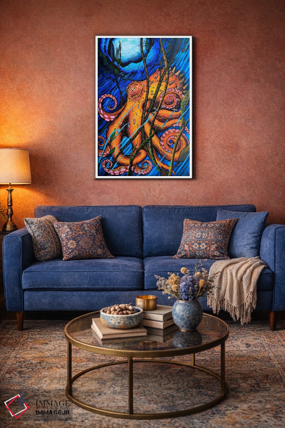 تابلو دکوراتیو "اکتو شماره ۲" اثر مارتین نسیم - D4W