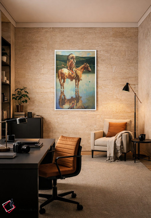 تابلو دکوراتیو "بازگشت مرغ مگس خوارها" اثر دیوید من - D5W