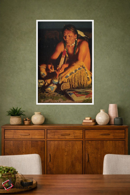 تابلو دکوراتیو "دود کیوا" اثر دیوید من - D1W