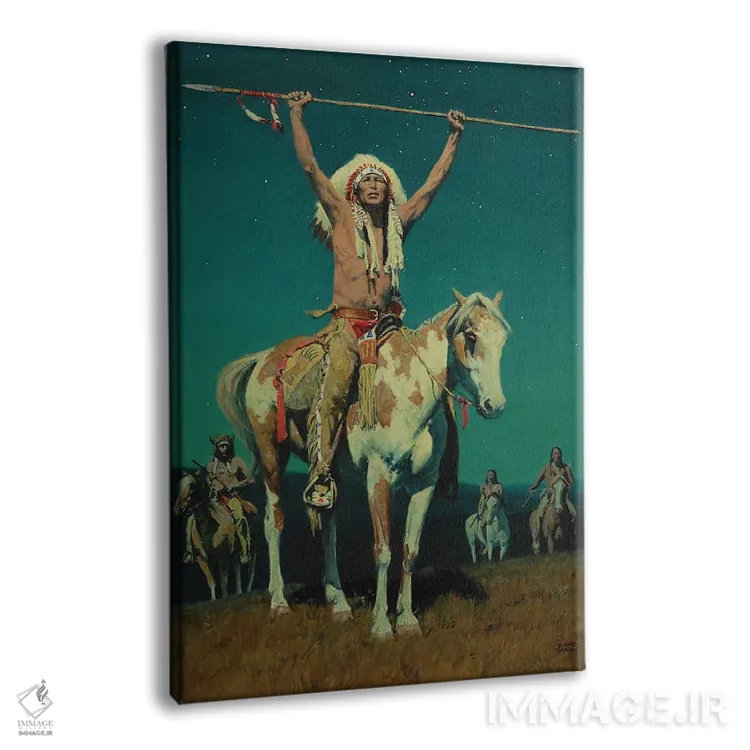 تابلو دکوراتیو "برکات ماه" اثر دیوید من - نمای پرسپکتیو محصول