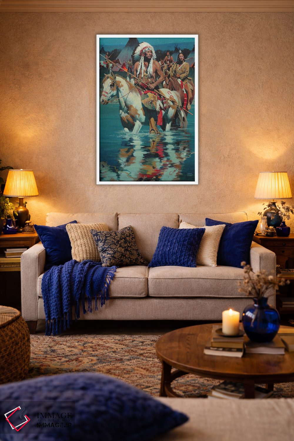 تابلو دکوراتیو "بعد از شورا" اثر دیوید من - D3W