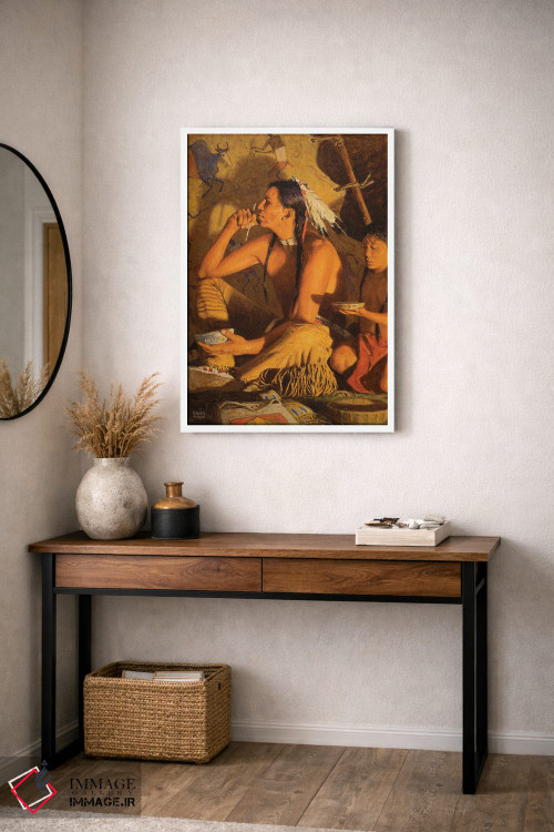 تابلو دکوراتیو "لحظه شجاعت" اثر دیوید من - D3W