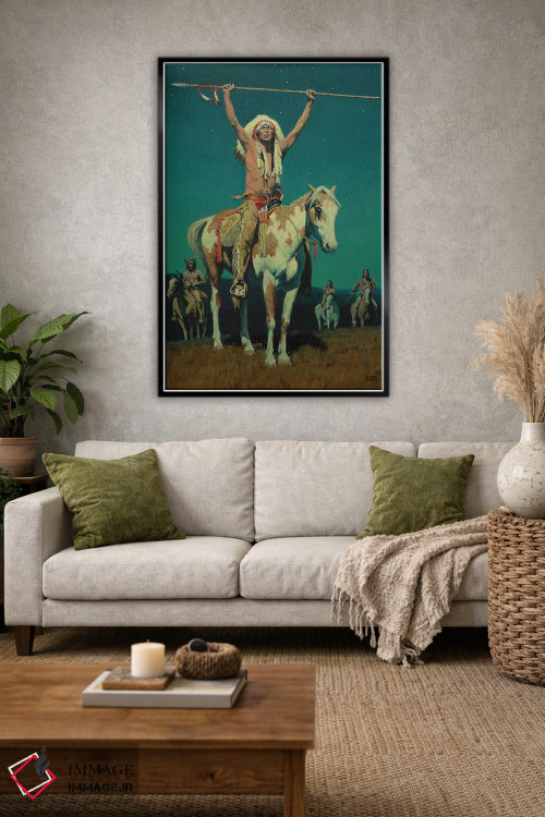 تابلو دکوراتیو "برکات ماه" اثر دیوید من - D1B