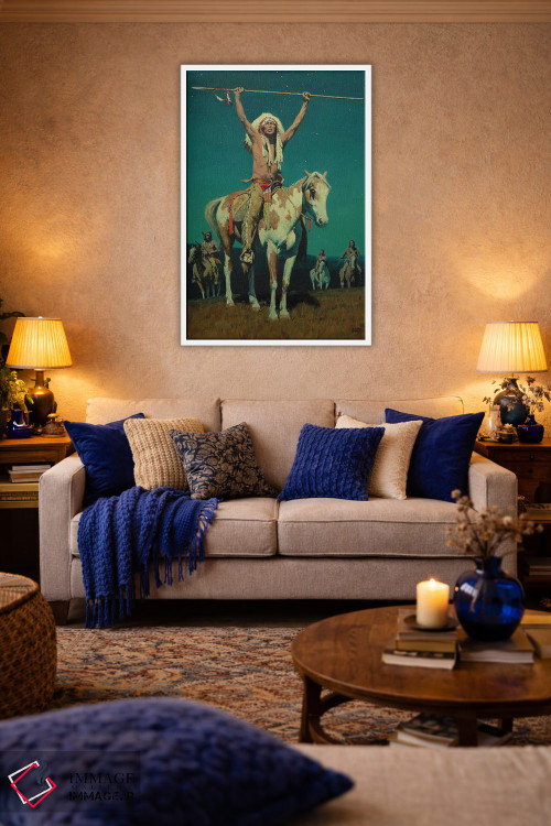 تابلو دکوراتیو "برکات ماه" اثر دیوید من - D3W