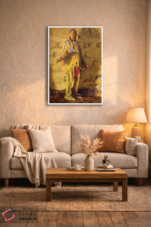 تابلو دکوراتیو "صلح میان کلاغ ها" اثر دیوید من - D3W