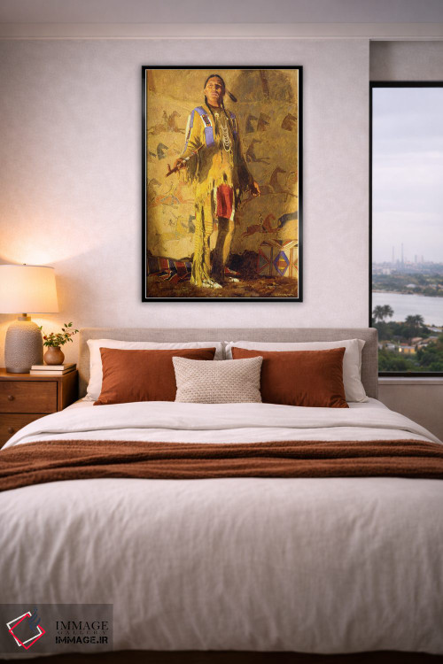 تابلو دکوراتیو "صلح میان کلاغ ها" اثر دیوید من - D4B