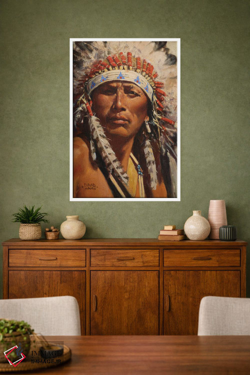 تابلو دکوراتیو "روح آمریکایی" اثر دیوید من - D1W