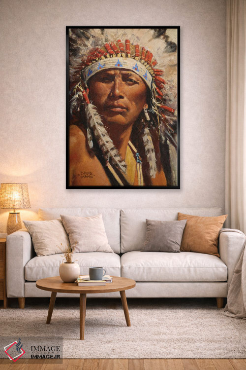 تابلو دکوراتیو "روح آمریکایی" اثر دیوید من - D3B