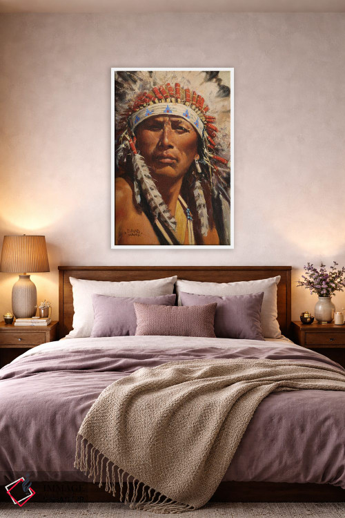 تابلو دکوراتیو "روح آمریکایی" اثر دیوید من - D4W