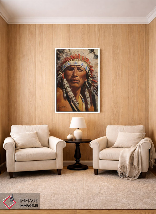 تابلو دکوراتیو "روح آمریکایی" اثر دیوید من - D5W