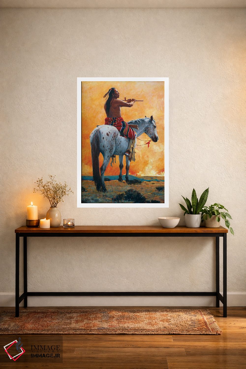 تابلو دکوراتیو "قسم خورشید" اثر دیوید من - D3W