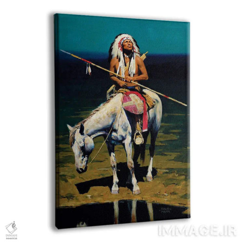 تابلو دکوراتیو "ماه نجواگر" اثر دیوید من - نمای پرسپکتیو محصول