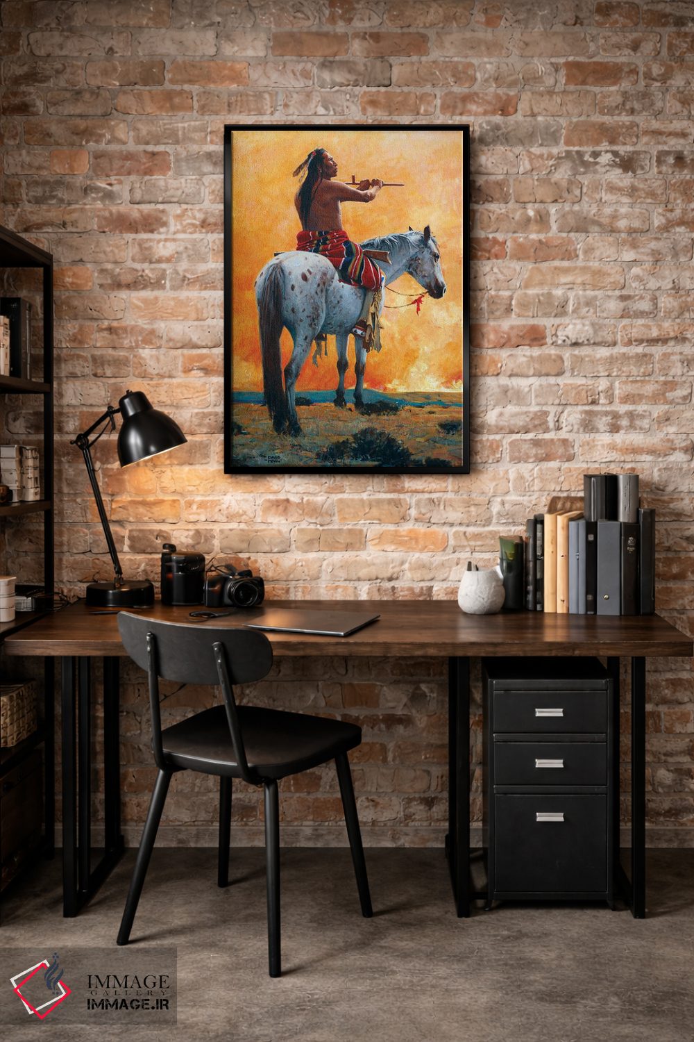 تابلو دکوراتیو "قسم خورشید" اثر دیوید من - D5B