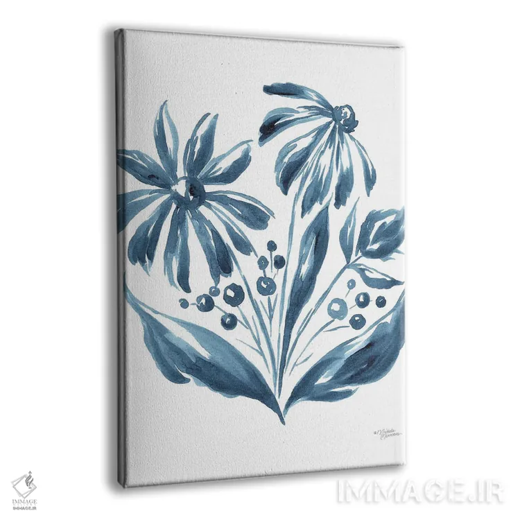 تابلو دکوراتیو مروارید آبی ۲ اثر میشل نورمن - نمای پرسپکتیو محصول