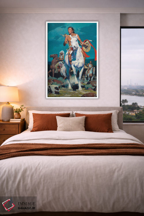 تابلو دکوراتیو "نوک میزای بلند" اثر دیوید من - D3W