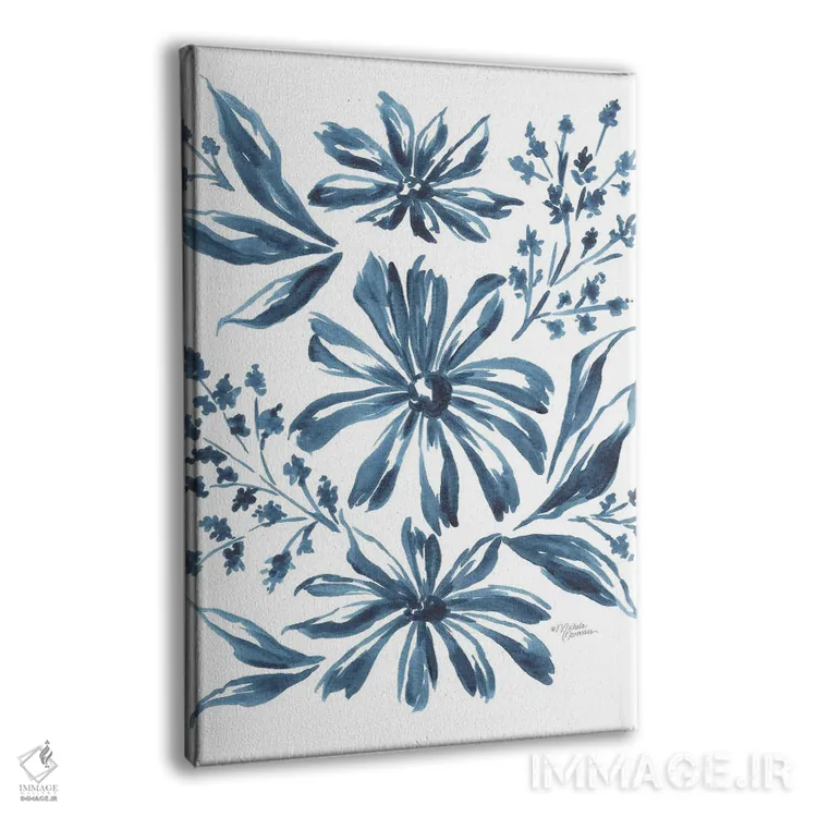 تابلو دکوراتیو مروارید آبی ۳ اثر میشل نورمن - نمای پرسپکتیو محصول