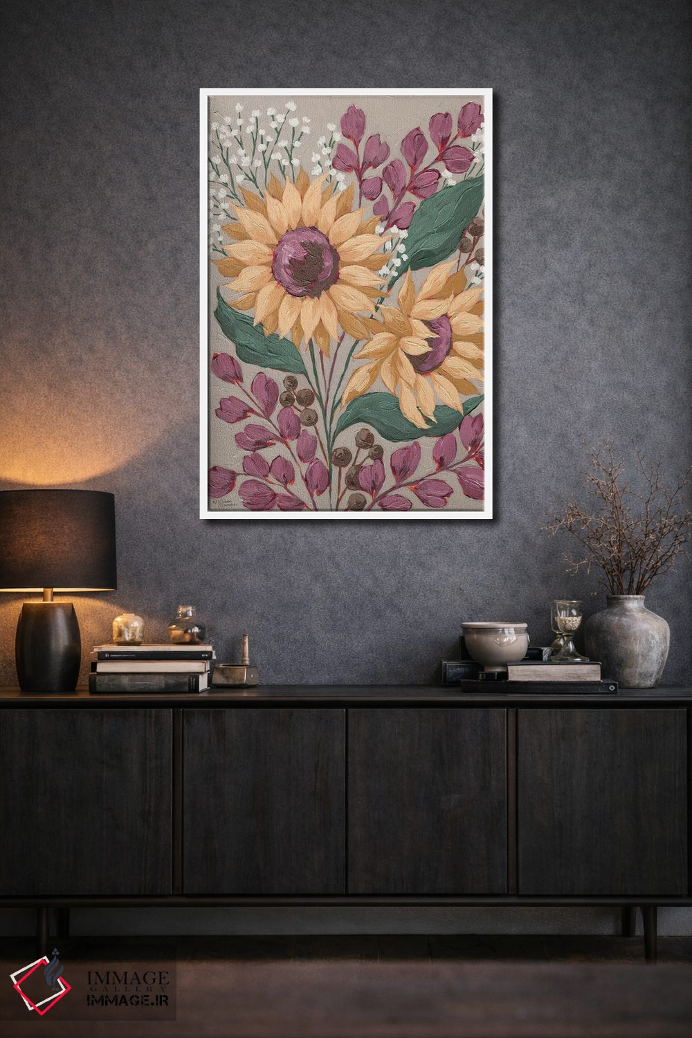 تابلو دکوراتیو چهره های آفتابی اثر میشل نورمن - D1W