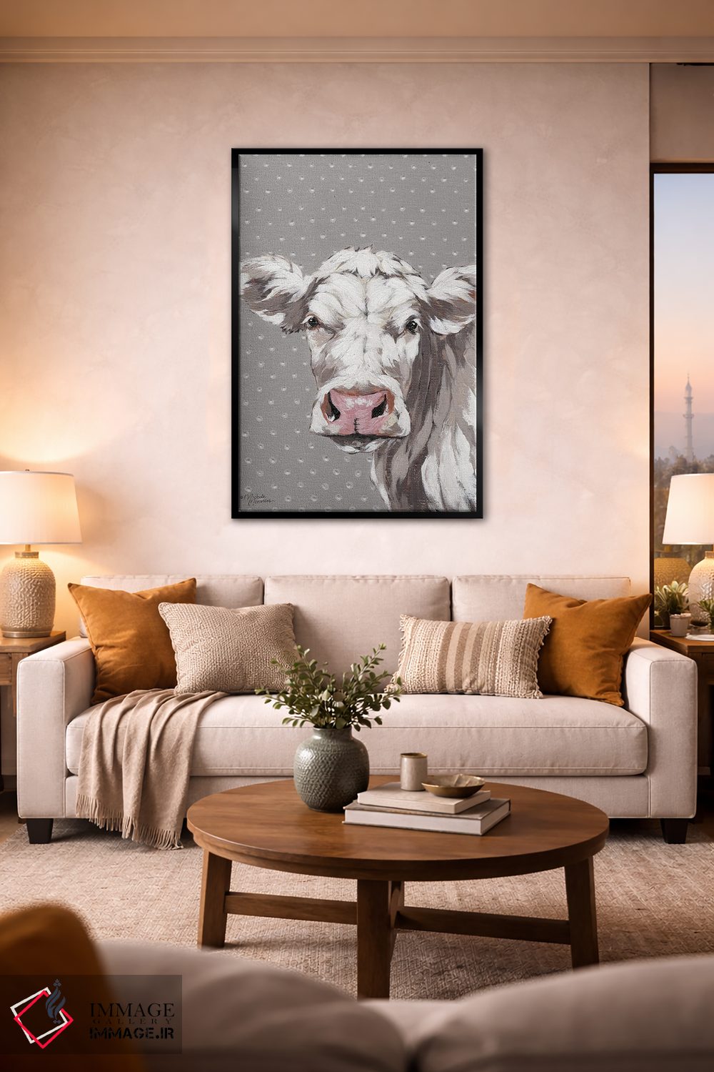 تابلو دکوراتیو فرانسین اثر میشل نورمن - D2B