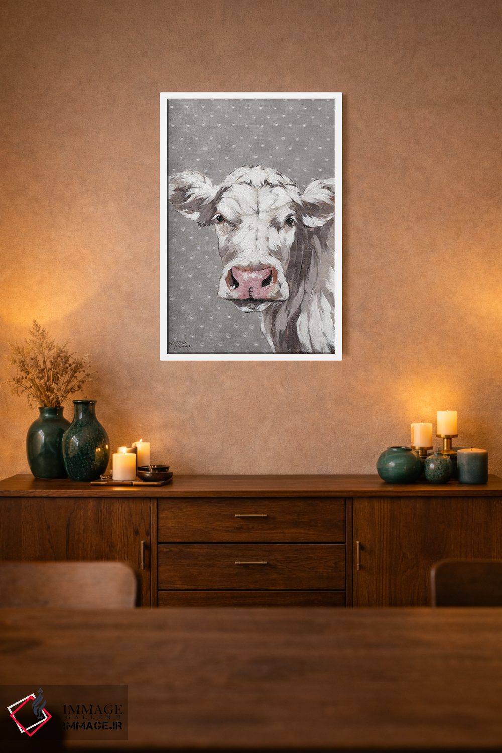 تابلو دکوراتیو فرانسین اثر میشل نورمن - D1W