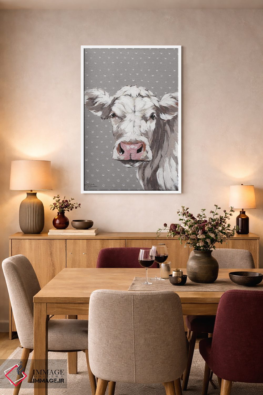 تابلو دکوراتیو فرانسین اثر میشل نورمن - D5W