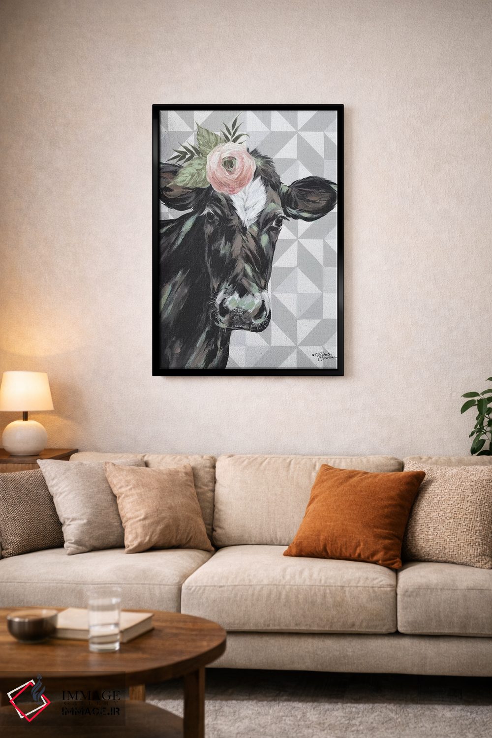 تابلو مدرن کلمنتین اثر میشل نورمن - D4B