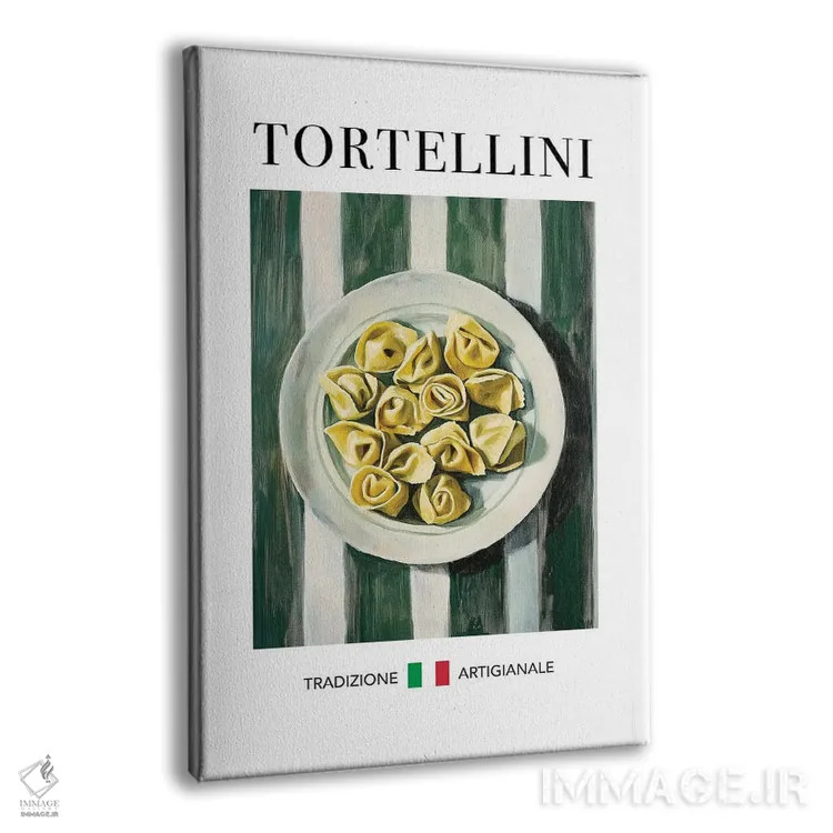 تابلو مدرن تورتلینی اثر آندریاس ماگنوسون - نمای پرسپکتیو محصول