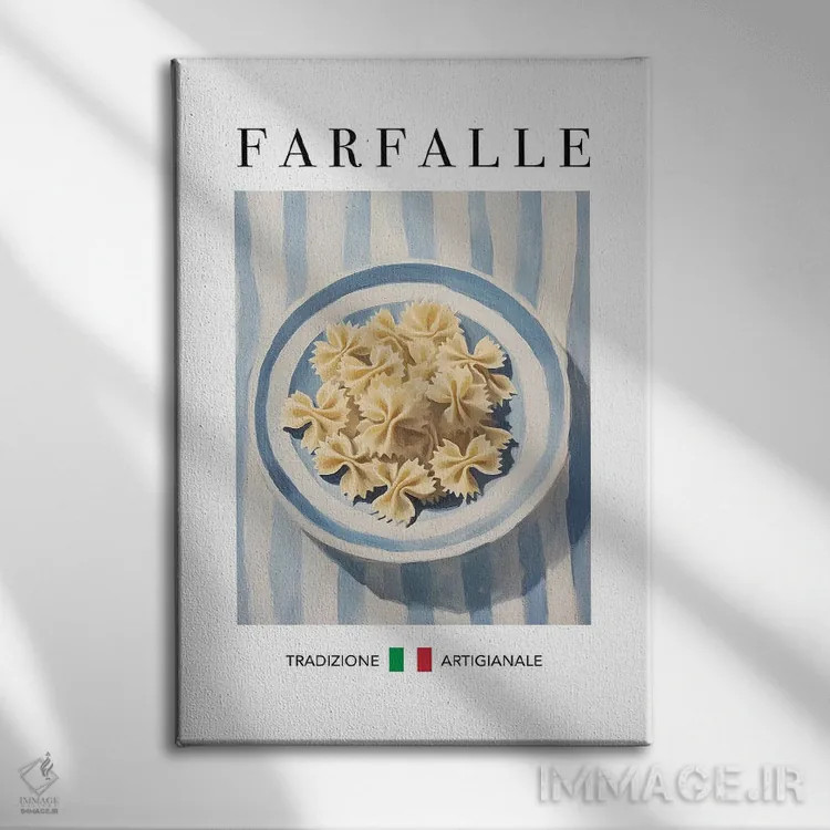 تابلو مدرن فارفاله اثر آندریاس ماگنوسون - نمای روبهرو روی دیوار