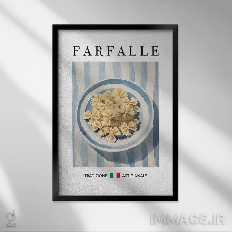 تابلو مدرن فارفاله اثر آندریاس ماگنوسون - نمای قابدار مشکی