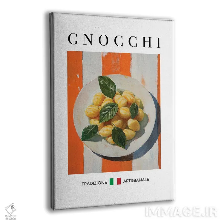 تابلو مدرن گنوکی اثر آندریاس ماگنوسون - نمای پرسپکتیو محصول