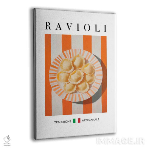 تابلو مدرن راویولی اثر آندریاس ماگنوسون - نمای پرسپکتیو محصول