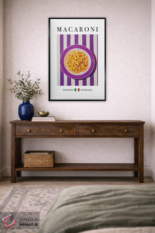تابلو مدرن ماکارونی اثر آندریاس ماگنوسون - D4B