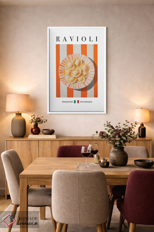 تابلو مدرن راویولی اثر آندریاس ماگنوسون - D5W