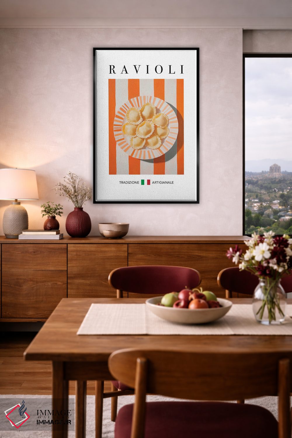 تابلو مدرن راویولی اثر آندریاس ماگنوسون - D3B