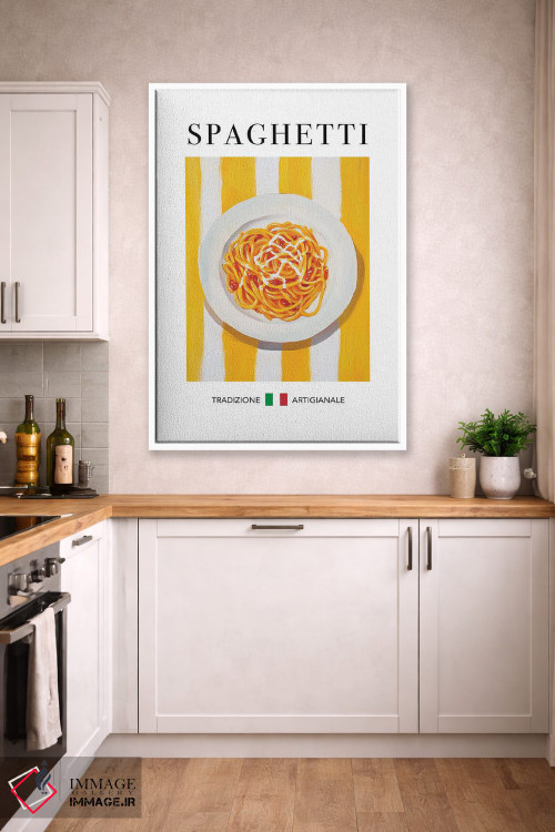 تابلو مدرن اسپاگتی اثر آندریاس ماگنوسون - D4W