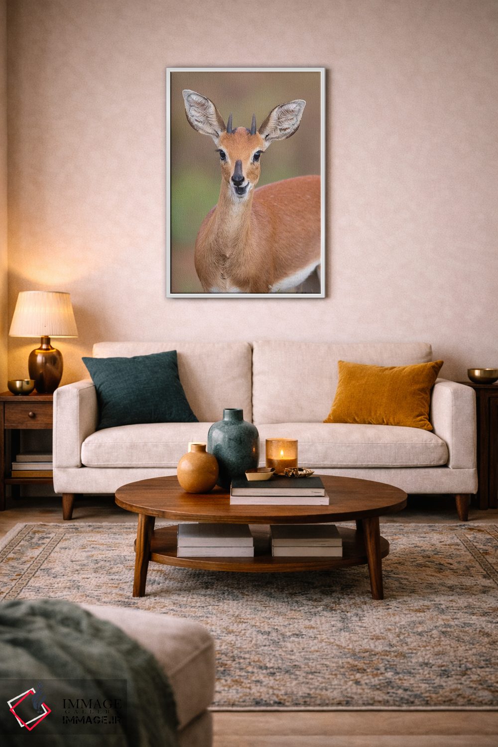 تابلو دکوراتیو استین باک اثر موگنس تروله - D3W