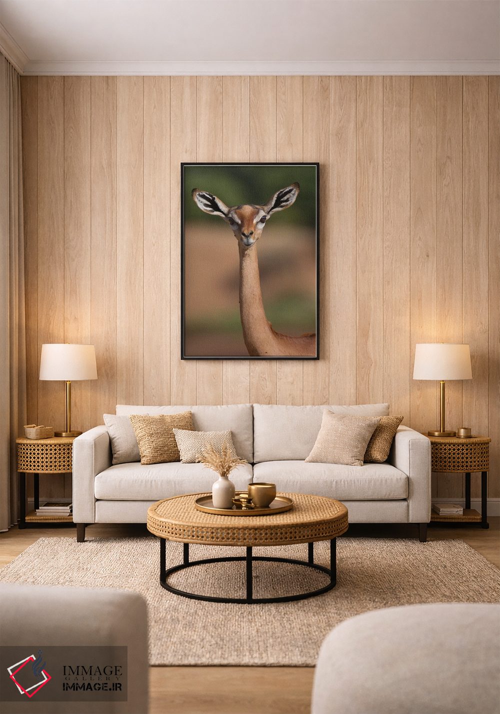 تابلو دکوراتیو جرنوک اثر موگنس تروله - D2B