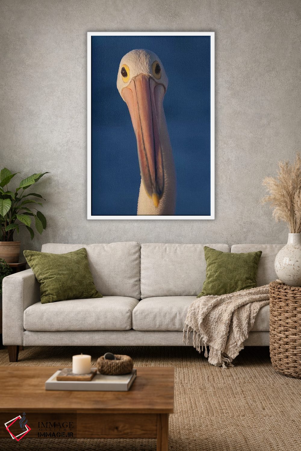 تابلو دکوراتیو پلیکانی استرالیایی اثر موگنس تروله - D1W