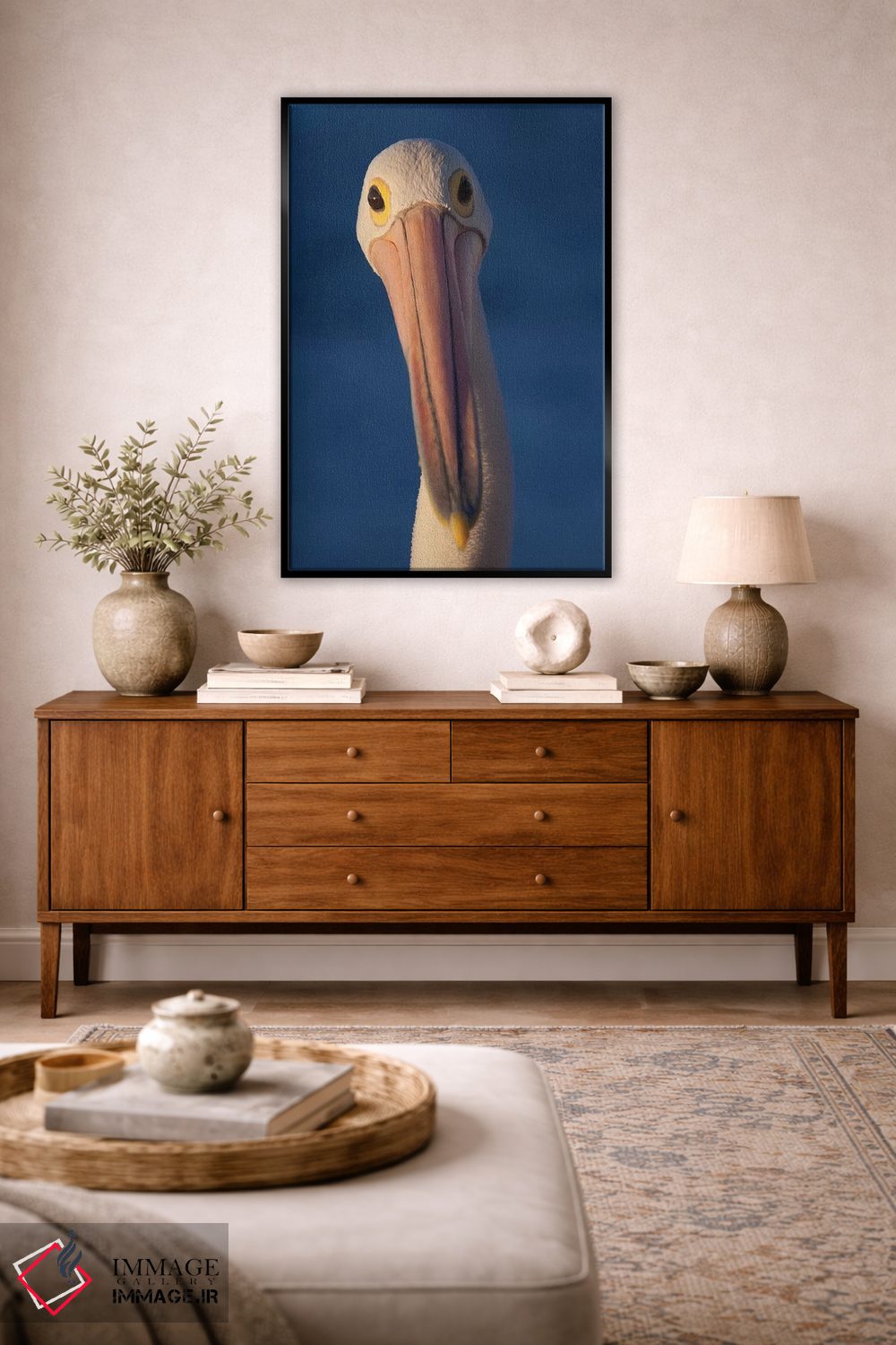 تابلو دکوراتیو پلیکانی استرالیایی اثر موگنس تروله - D5B