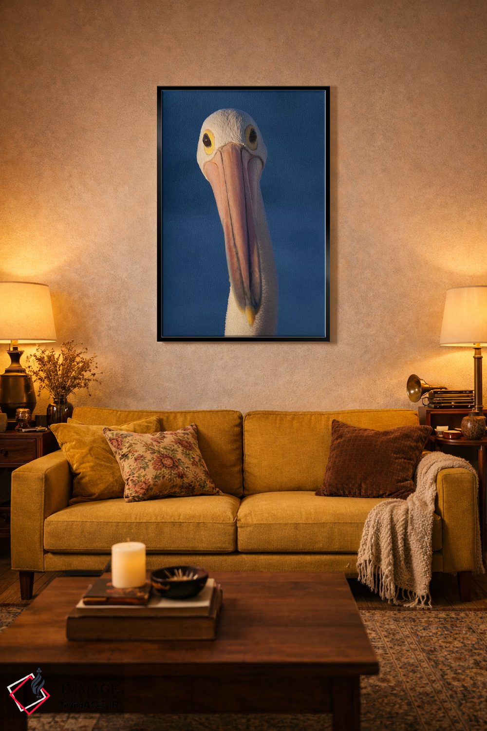 تابلو دکوراتیو پلیکانی استرالیایی اثر موگنس تروله - D6B