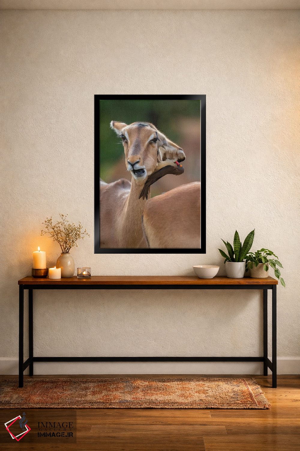 تابلو دکوراتیو ایمپالای دو سر اثر موگنس تروله - D5B