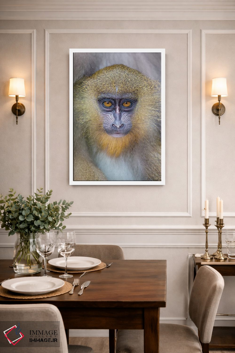 تابلو دکوراتیو مندرل جوان اثر موگنس تروله - D1W