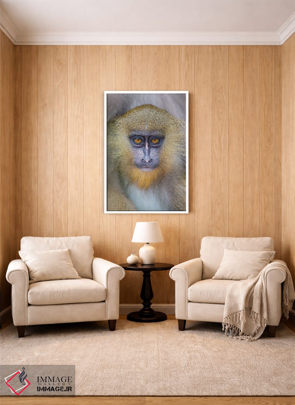 تابلو دکوراتیو مندرل جوان اثر موگنس تروله - D3W