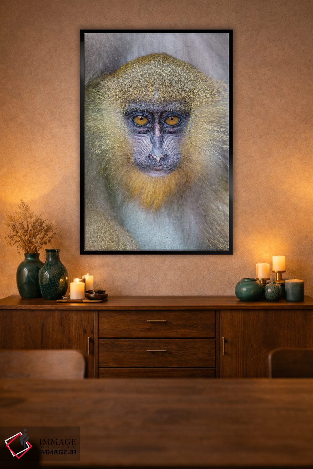 تابلو دکوراتیو مندرل جوان اثر موگنس تروله - D2B