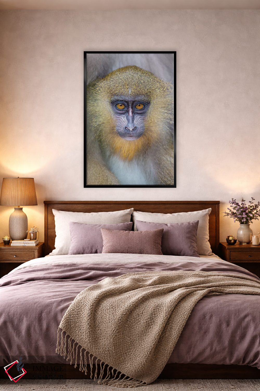 تابلو دکوراتیو مندرل جوان اثر موگنس تروله - D4B