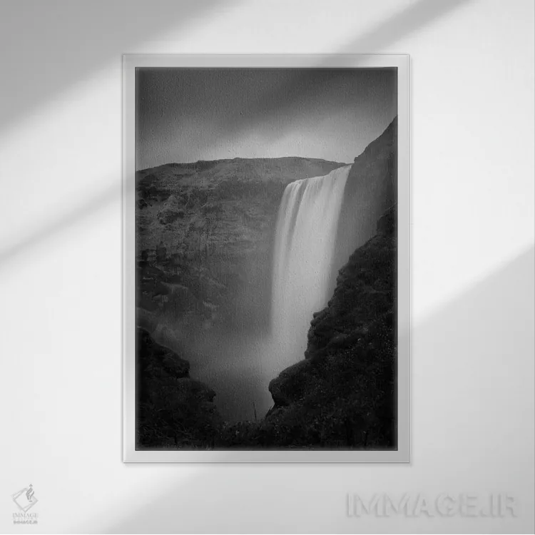 تابلو دکوراتیو اسکوگافوس شماره ۲ اثر موایسس لوی - نمای قابدار سفید