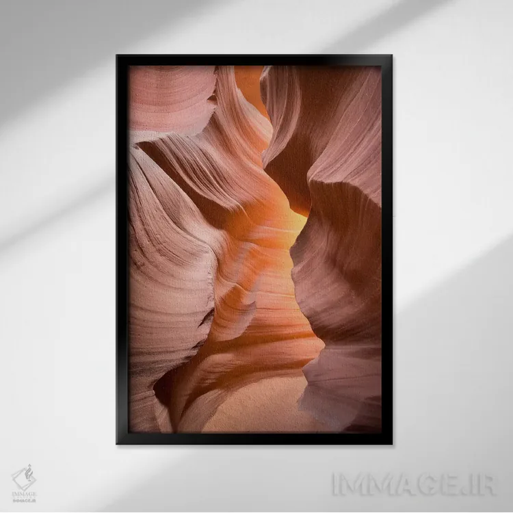 تابلو دکوراتیو خوش آمد شماره ۲ اثر موایسس لوی - نمای قابدار مشکی