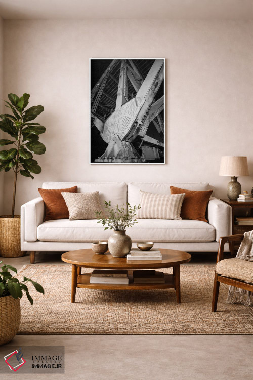 تابلو دکوراتیو شهر صنعتی شماره ۴ اثر موایسس لوی - D4W