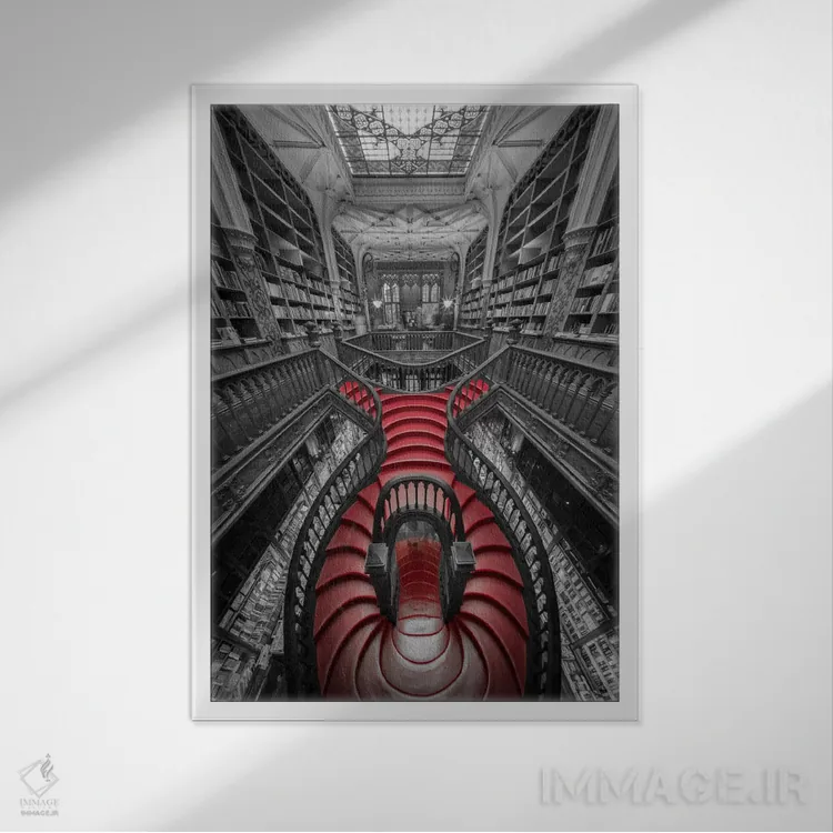 تابلو دکوراتیو للو شماره ۱ اثر موایسس لوی - نمای قابدار سفید