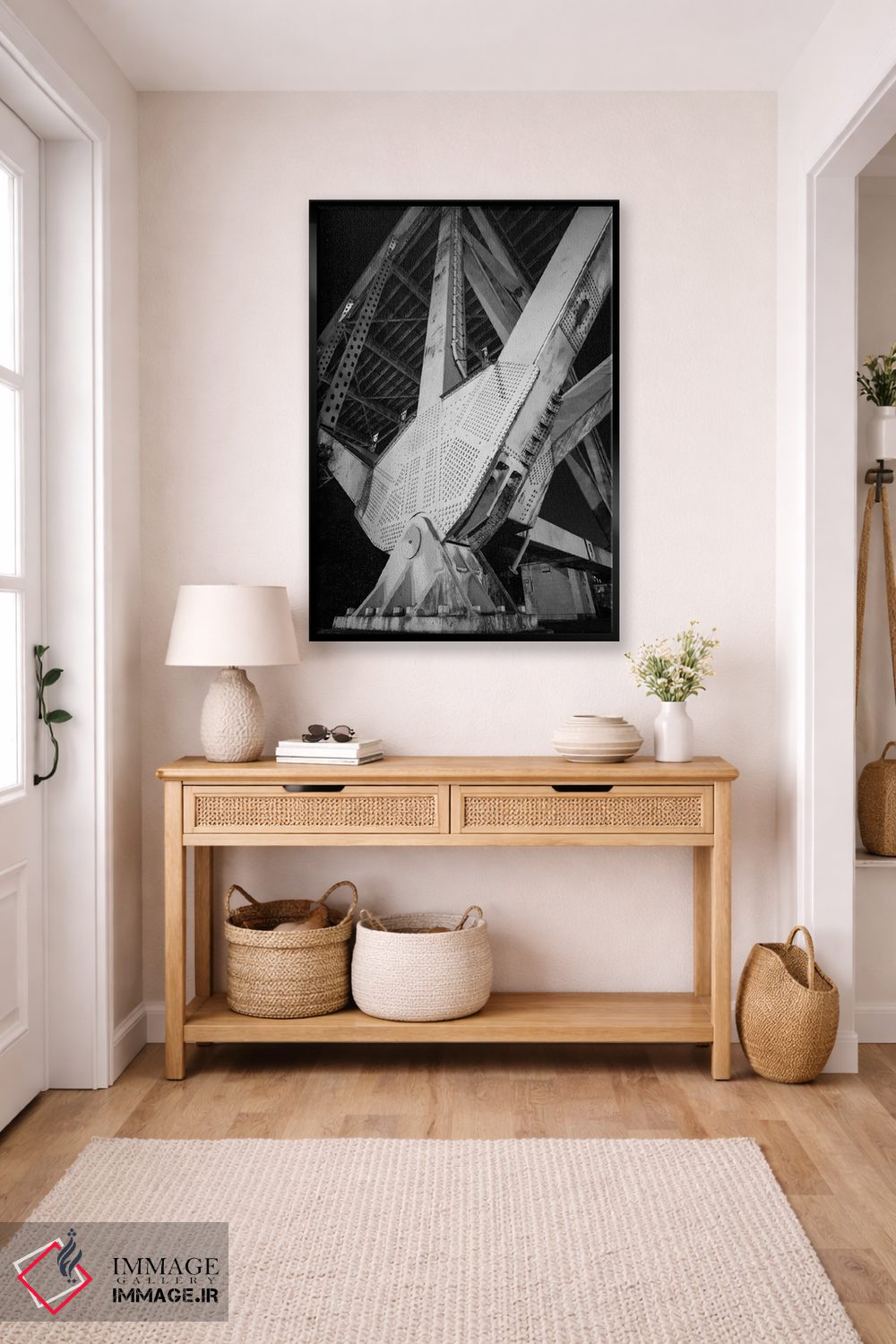 تابلو دکوراتیو شهر صنعتی شماره ۴ اثر موایسس لوی - D5B